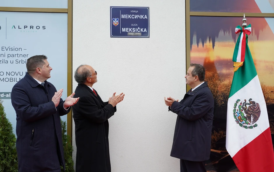 Otvorena Meksička ulica u Beogradu na vodi