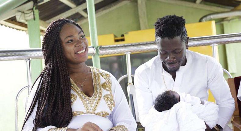 Shatta Wale and Michy are blessed with a son called Mighty