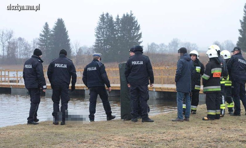 Ciało wyłowione z dna jeziora Bartąg