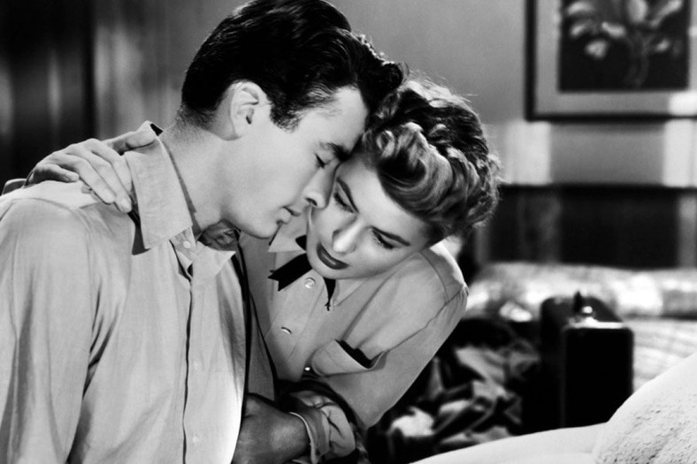 Ingrid Bergman, Gregory Peck w filmie "Urzeczona"