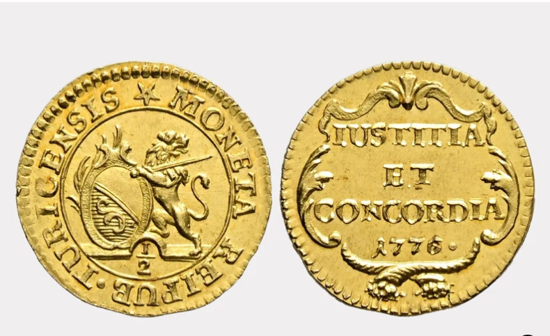 Zlatnici koji će biti prodani na aukciji