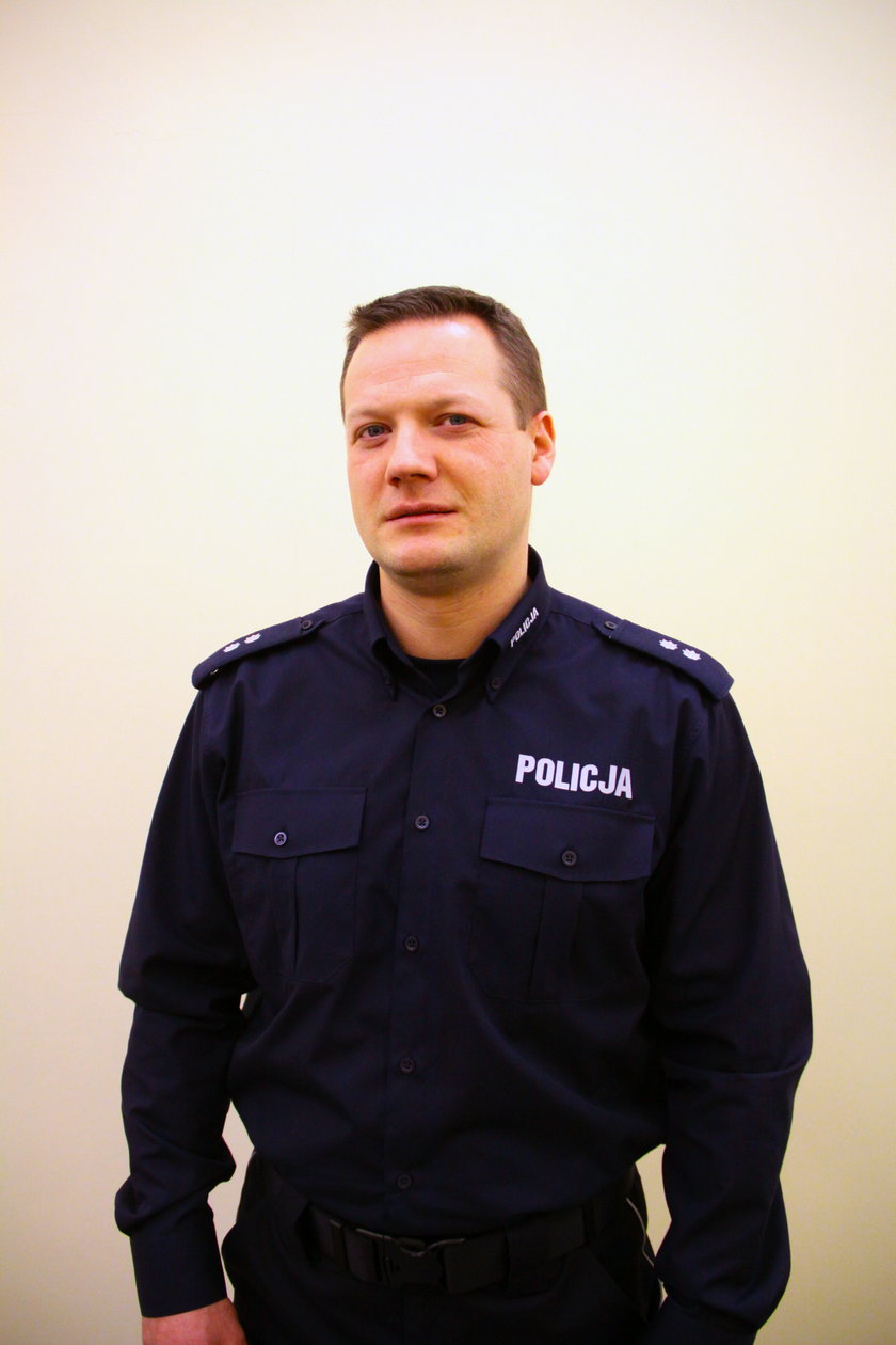 Hubert Adamek (35 l.), opolska policja