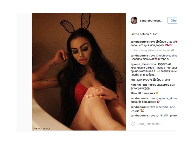 Rosyjska Kim Kardashian?
