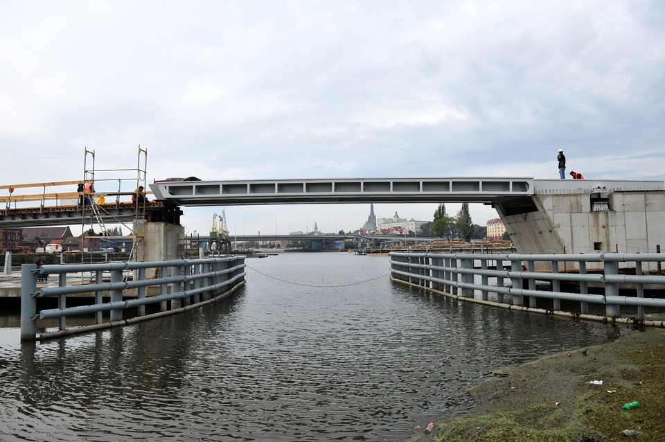 Budowa nowego mostu w Szczecinie