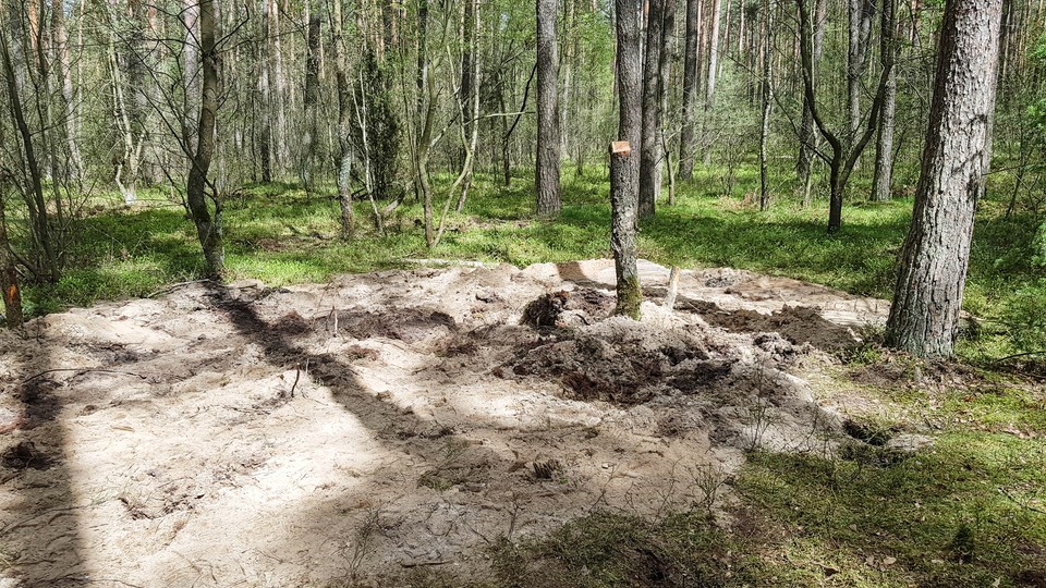 Zamość. Miejsce, gdzie znaleziono tajemniczy obiekt