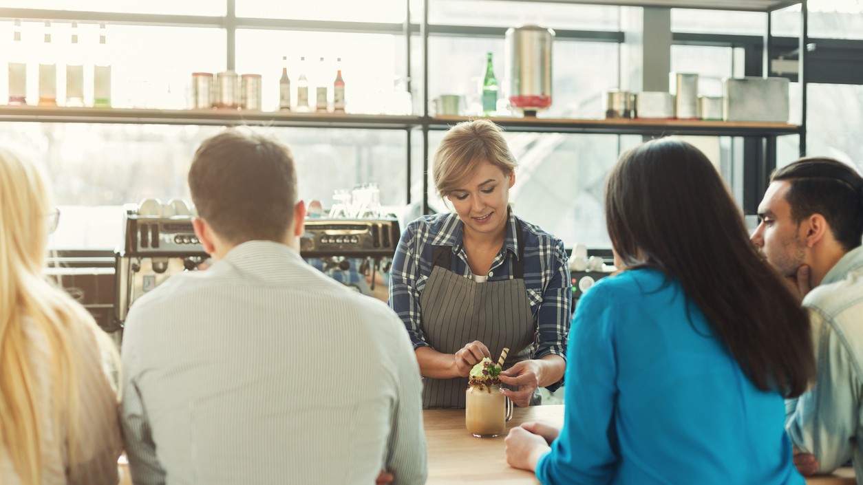 Talianska kaviareň zavádza časové obmedzenia (ilustračná fotografia).