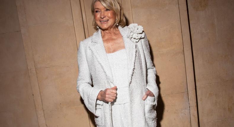 Martha Stewart attends the FGI Night of Stars in New York City on October 17, 2023.Lexie Moreland/Getty Images
