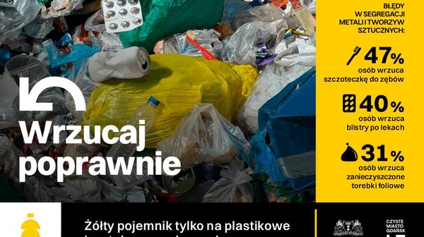 Jeśli masz wątpliwości, gdzie wyrzucić dany śmieć, skorzystaj z wyszukiwarki odpadów na stronie czystemiasto.gdansk.pl lub aplikacji Czyste Miasto Gdańsk