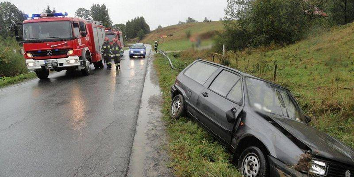 wypadek  Mochnaczka Niżna 