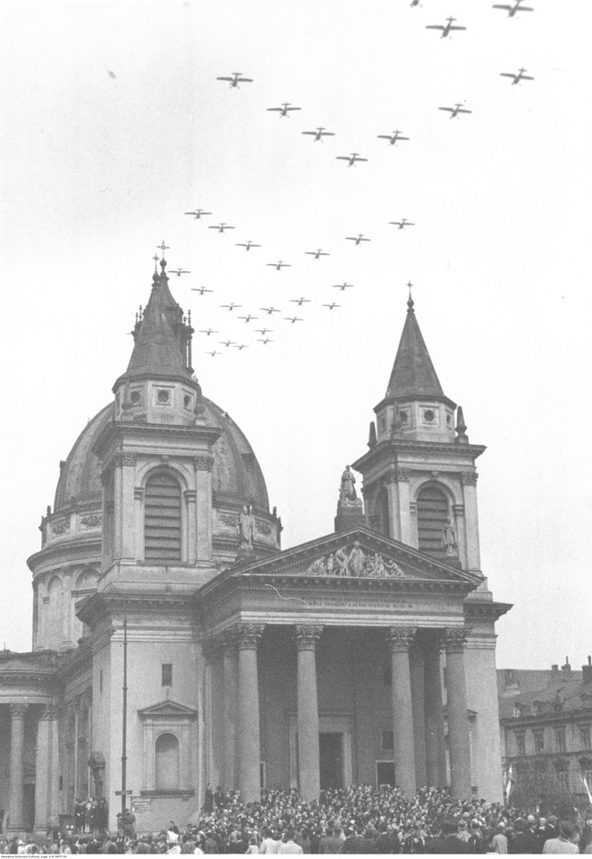 Uroczystości święta 3 Maja w Warszawie w 1939 roku