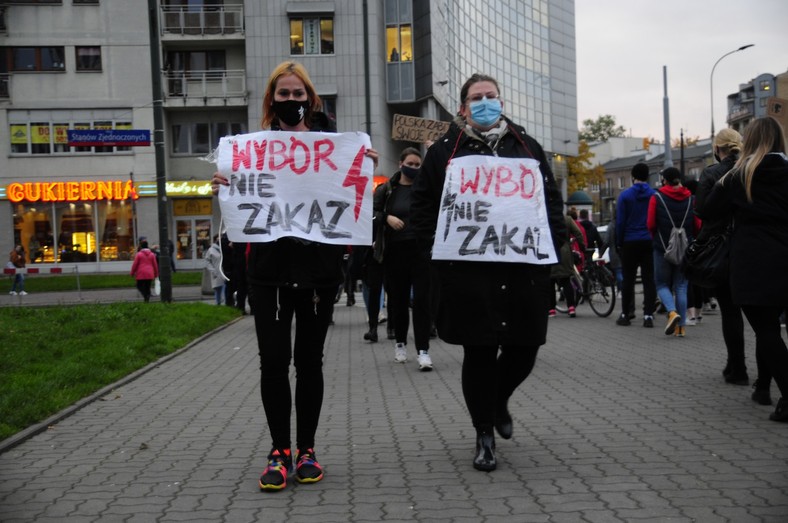 Blokada Ronda Wiatraczna w Warszawie