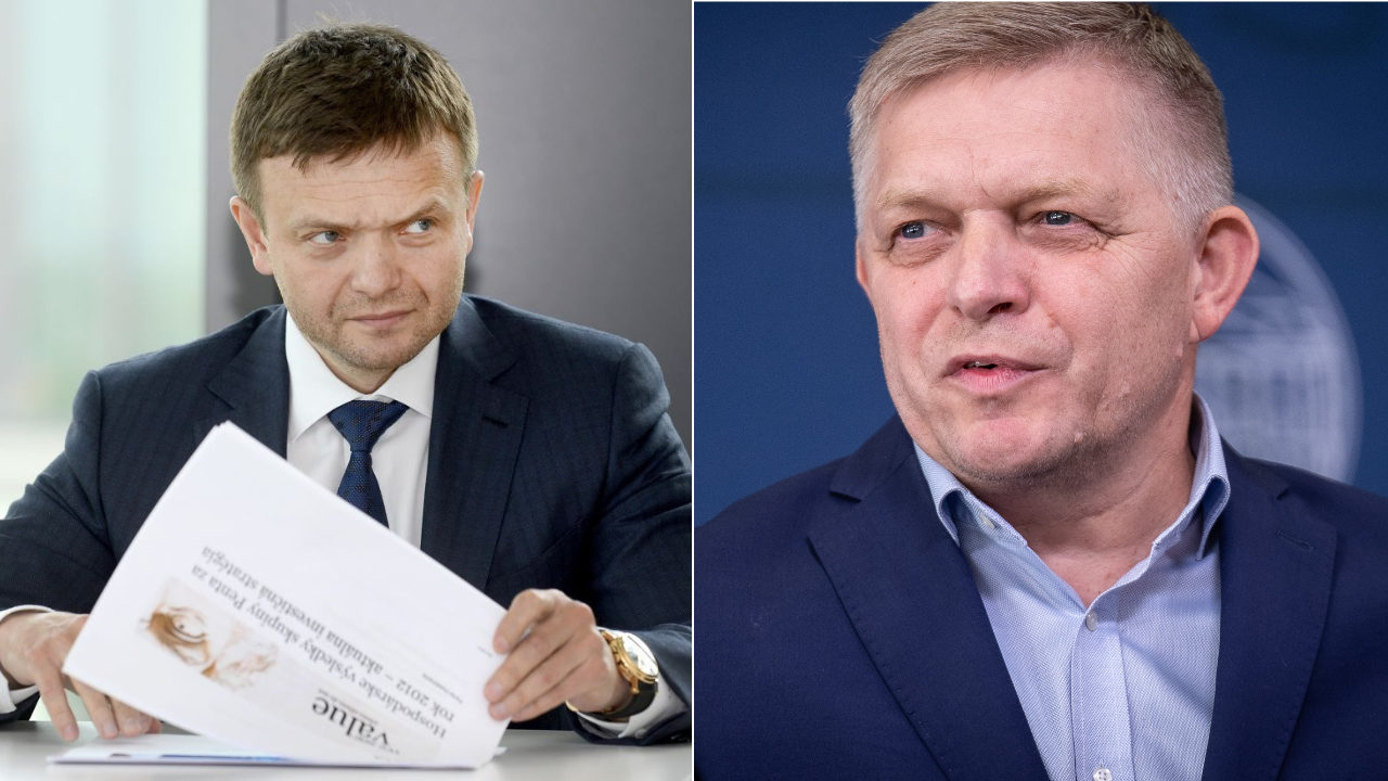 Jaroslav Haščák a Robert Fico