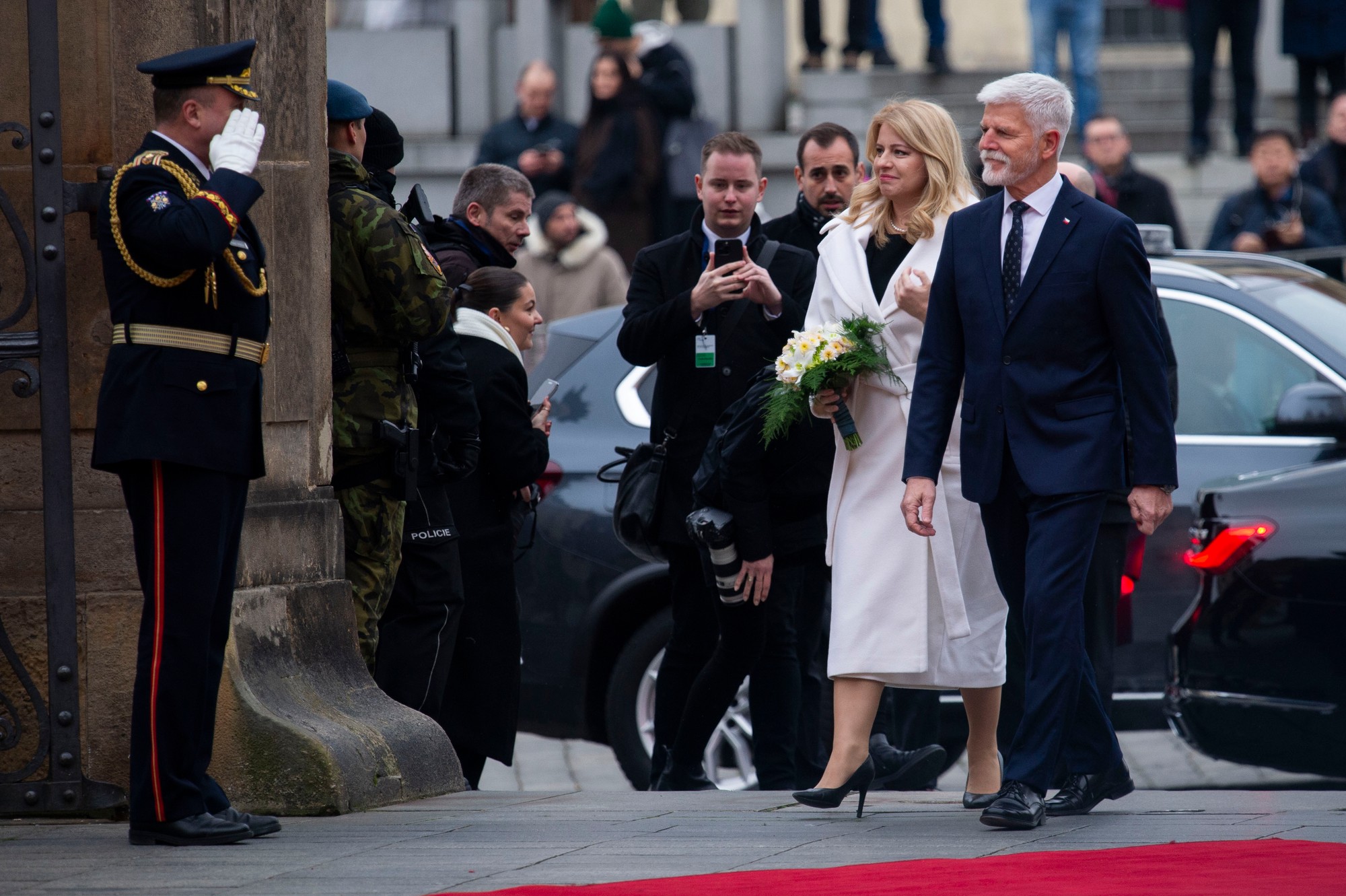 Zuzana Čaputová a český prezident Petr Pavel.