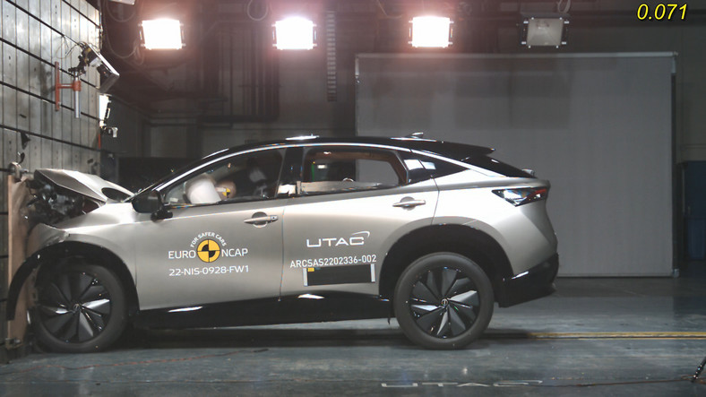 Nissan Ariya w teście Euro NCAP