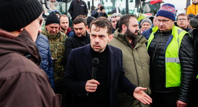 Michał Kołodziejczak ostrzega rolników. Widzi drugie dno wielkiego protestu [WIDEO]