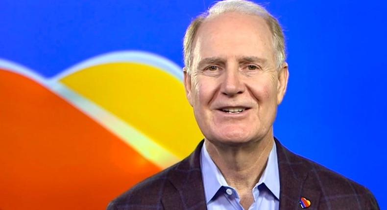 Southwest Airlines CEO Gary Kelly
