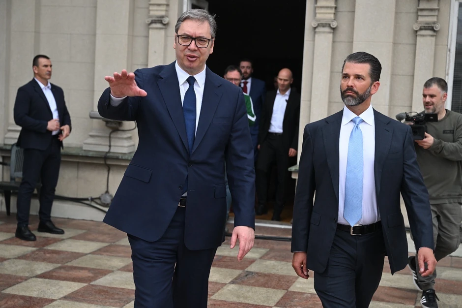 Aleksandar Vučić, Donald Tramp Mlađi
