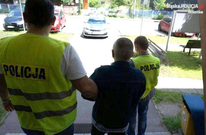 61-letni oprawca w rękach policji