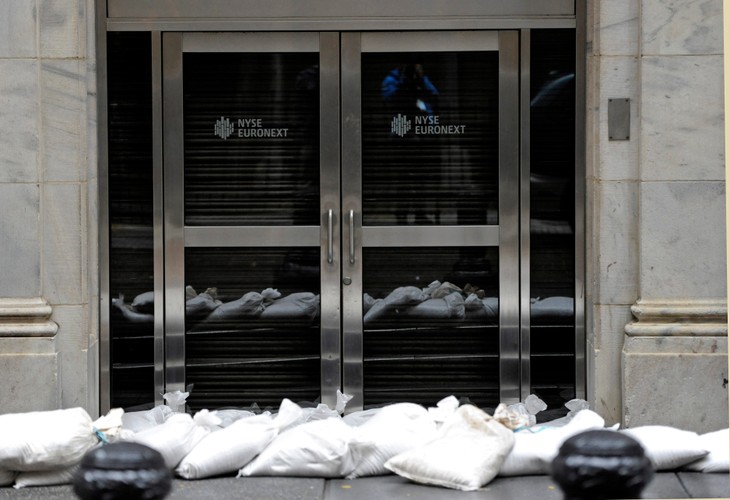 Huragan Sandy nad Nowym Jorkiem