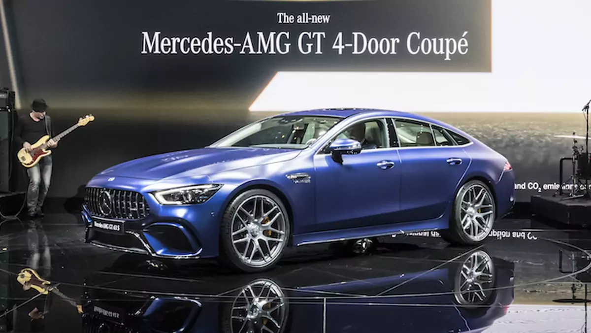 Mercedes-AMG GT 4-Door Coupe: Genewa 2018