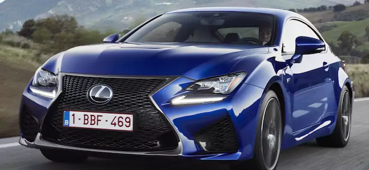 Lexus RC F – sportowe coupe z v-ósemką 477 KM pod maską