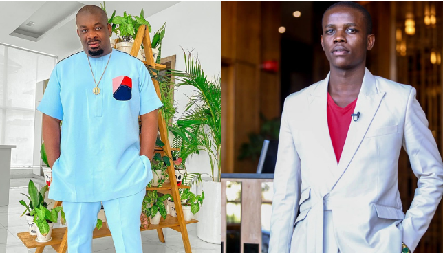 Music Producer Don Jazzy and Comedian Crazy Kenner