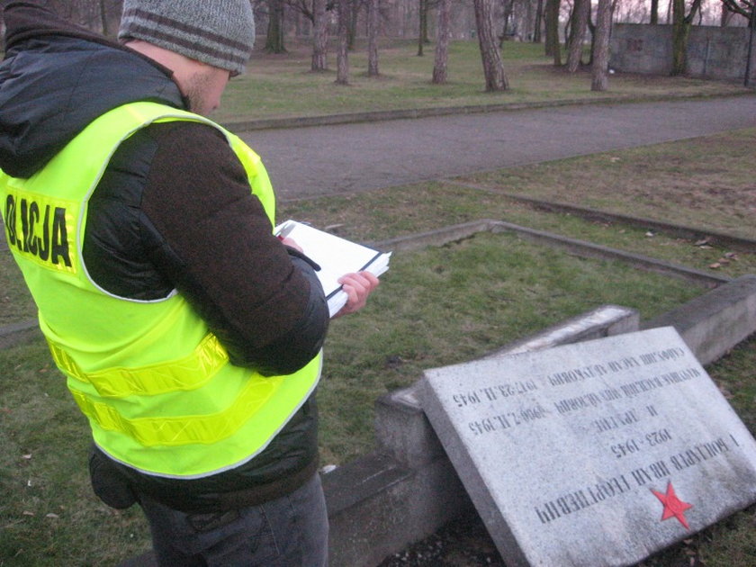 Niszczył groby radzieckich żołnierzy