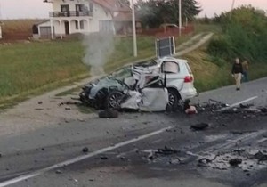 Teška saobraćajna nesreća u Vladimircima