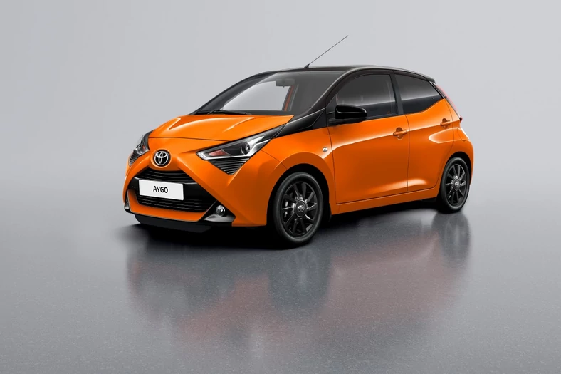 Toyota Aygo x-cite Pure Orange