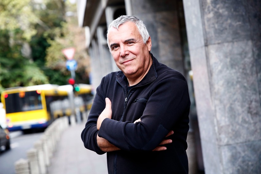 Zoran Predin u Makedonskoj ulici u Beogradu