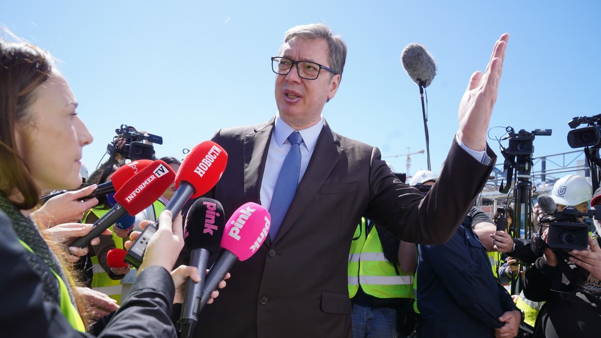 Aleksandar Vučić obilazi radove u okviru Ekspo projekta 