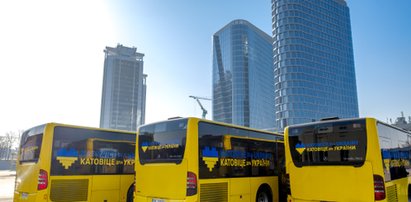 Autobusy miejskie wyjechały z Katowic na Ukrainę.  Lwów został bez autobusów. Te wożą żołnierzy na froncie