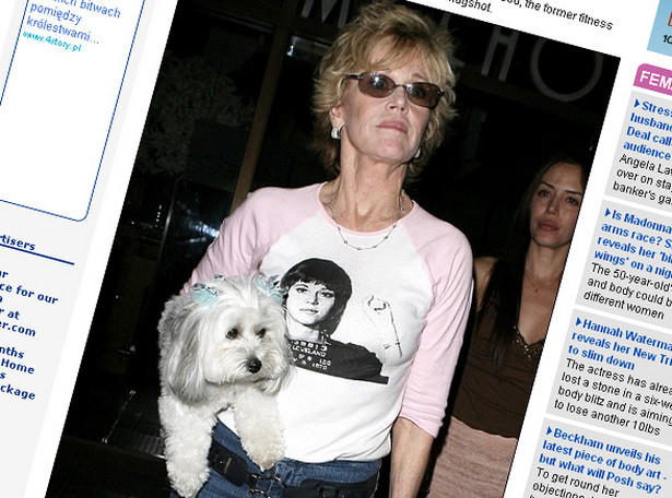 Jane Fonda od 40 lat ma żal do policji