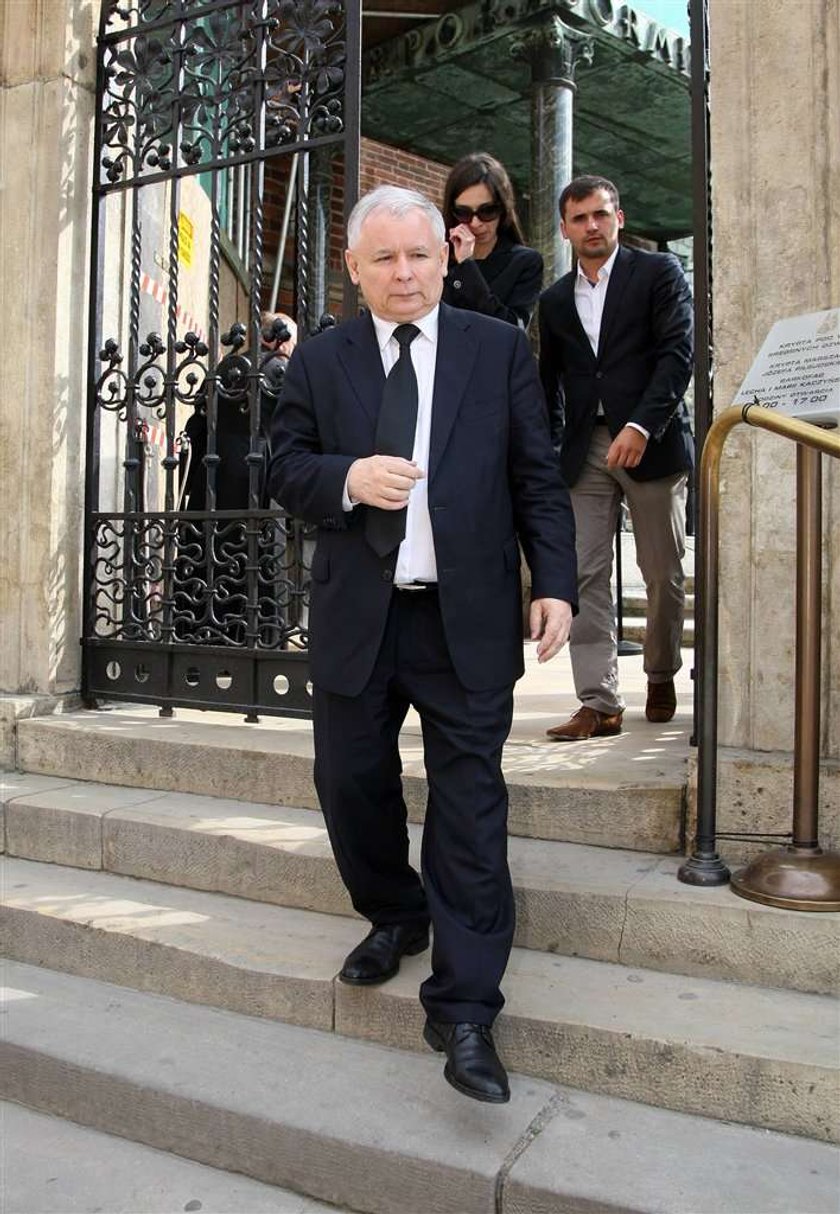 Kaczyński odwiedził brata na urodziny