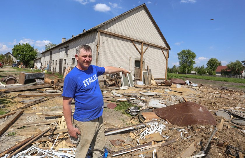 Dariusz Roguski (47 l.), rolnik z Sitnego na Mazowszu