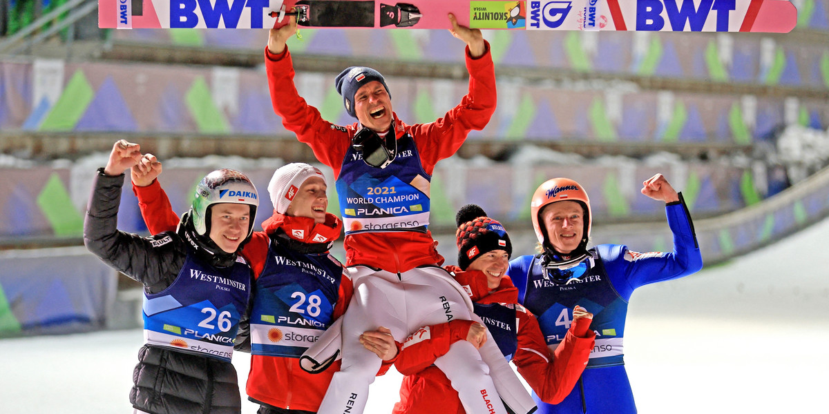 Piotr Żyła pobił rekord skoczni i został mistrzem świata! 