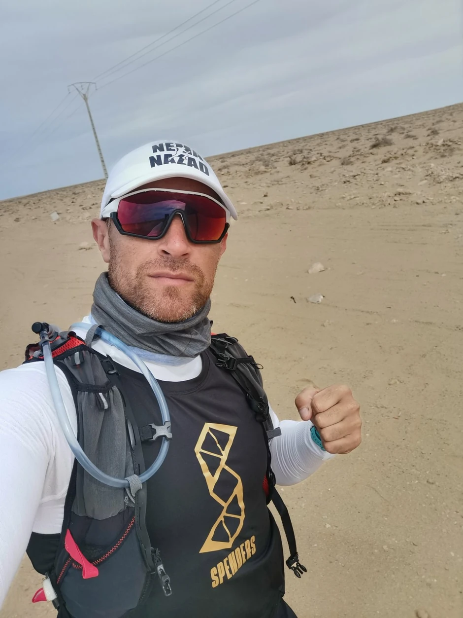 Marko Nikolić posle pretrčanih 345 od 1.600 kilometara