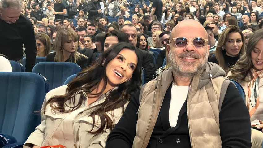 Ana Sević sa mužem