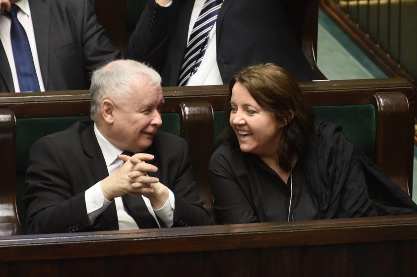 Joanna Lichocka i Jarosław Kaczyński