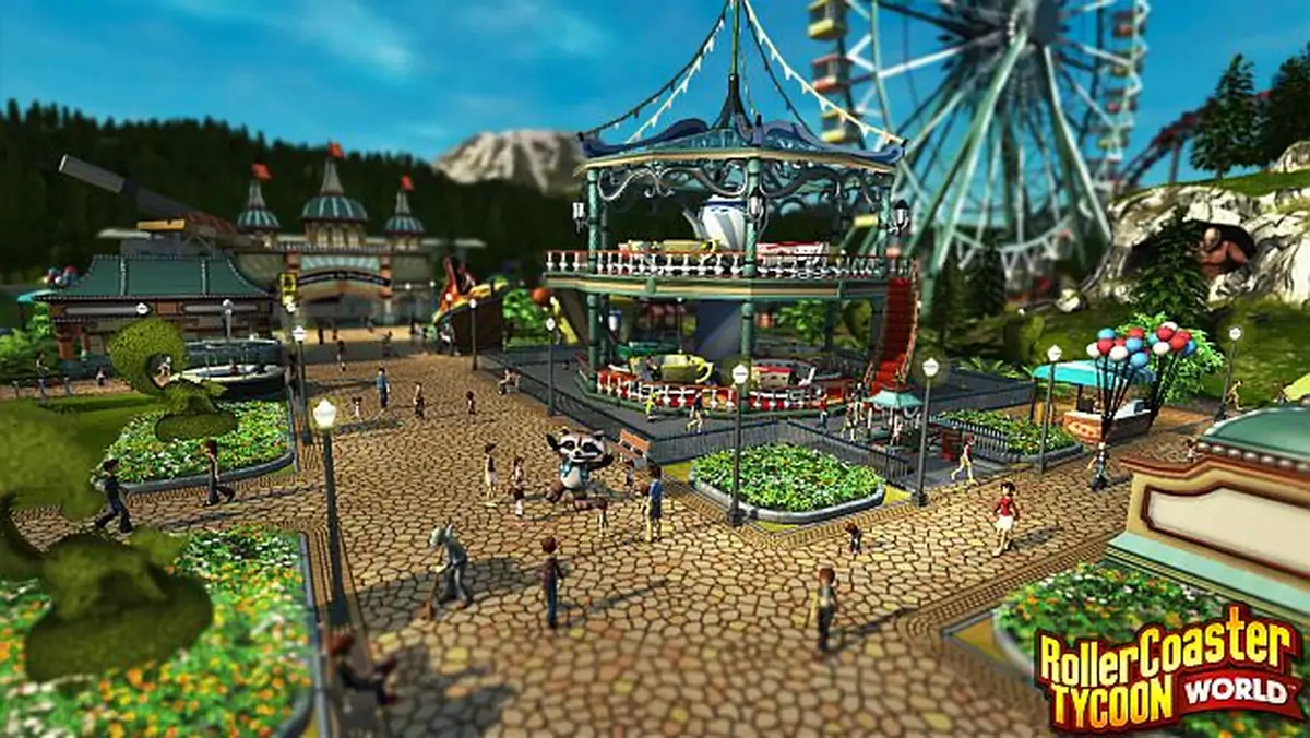 Jest pierwszy, gameplayowy zwiastun RollerCoaster Tycoon World