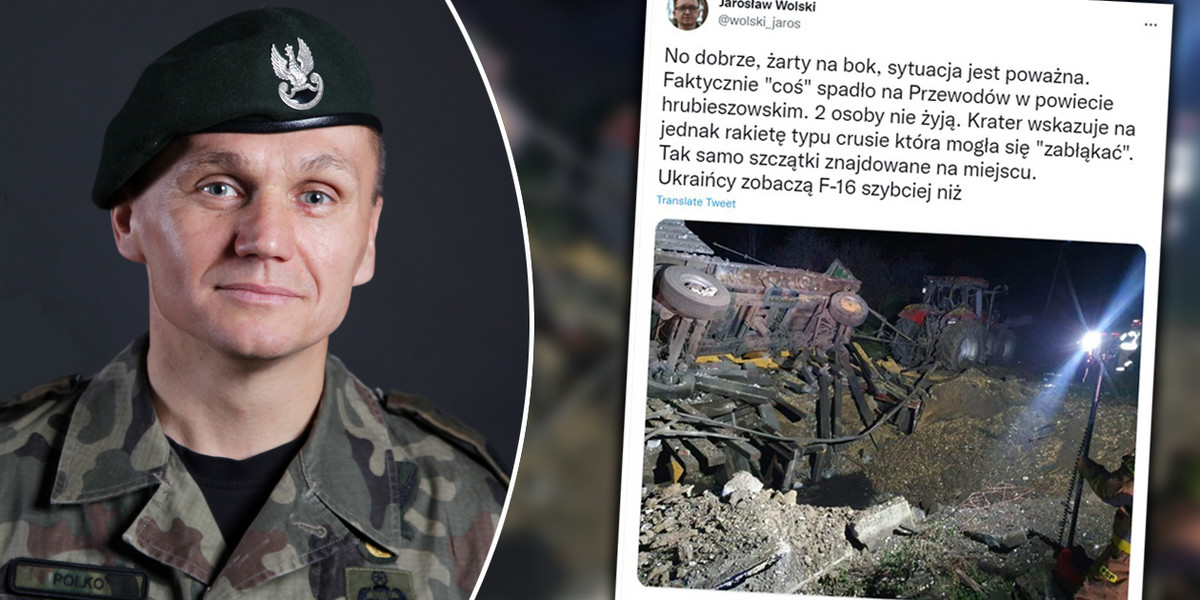 Gen. Roman Polko skomentował wybuch w powiecie hrubieszowskim. Zginęły dwie osoby. 