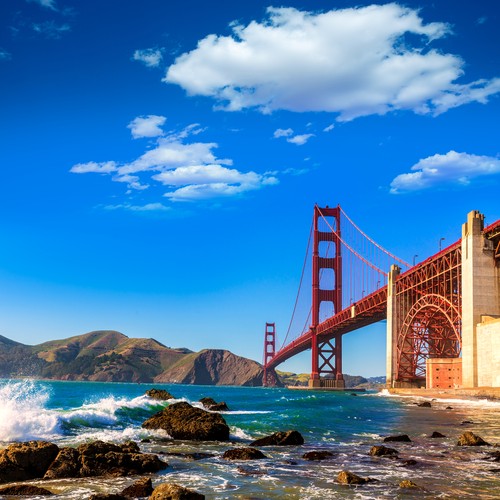 Most Golden Gate, San Francisco, Kalifornia, USA