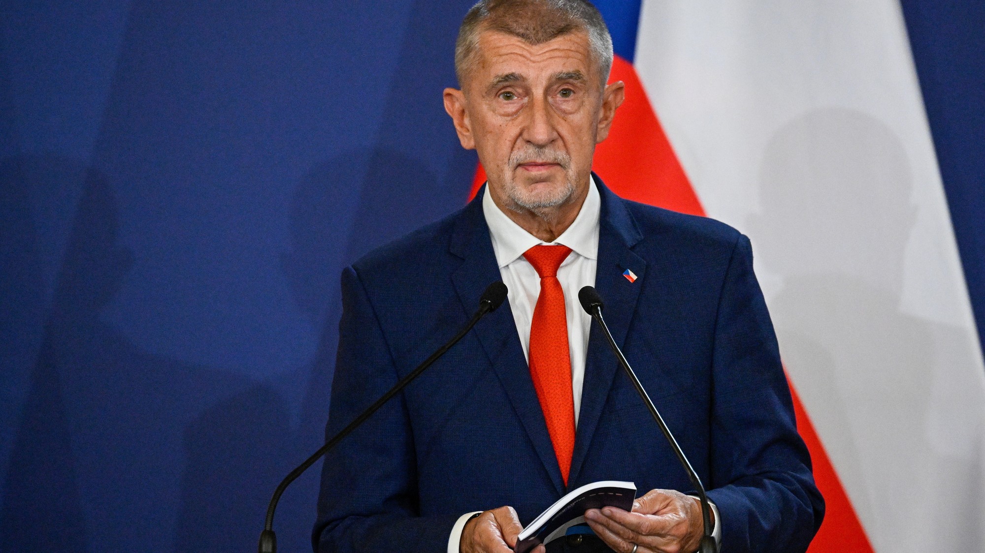  Český premiér Andrej Babiš.
