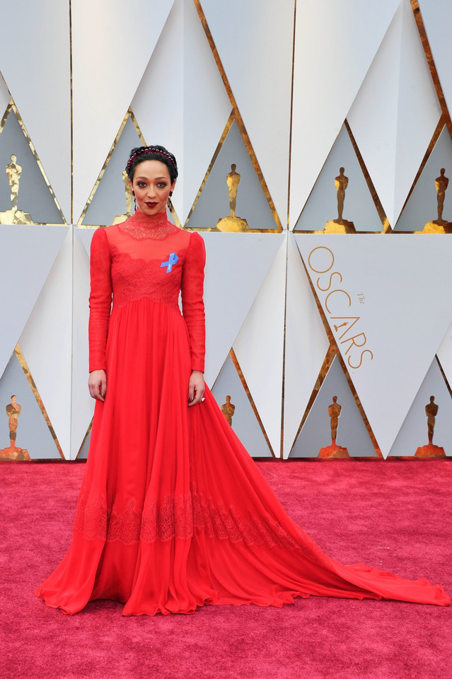 Najpiękniejsze oscarowe kreacje: Ruth Negga w sukni Valentino w 2017 r.