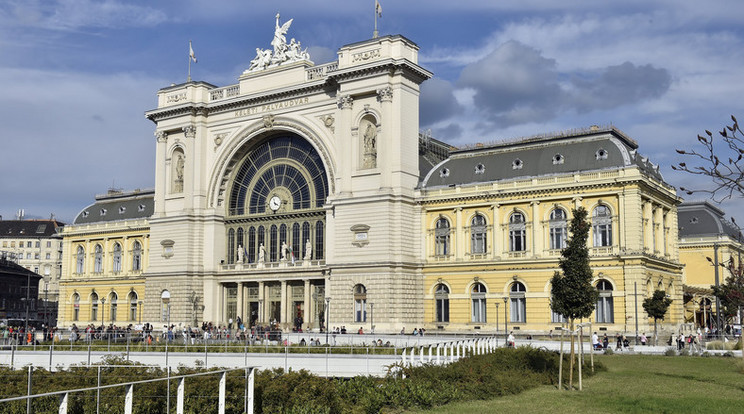 A kisfiút a Keleti pályaudvaron találták meg a rendőrök /Fotó: MTI - Máthé Zoltán