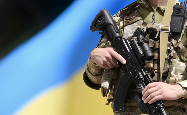 Ukraiński żołnierz, broń
