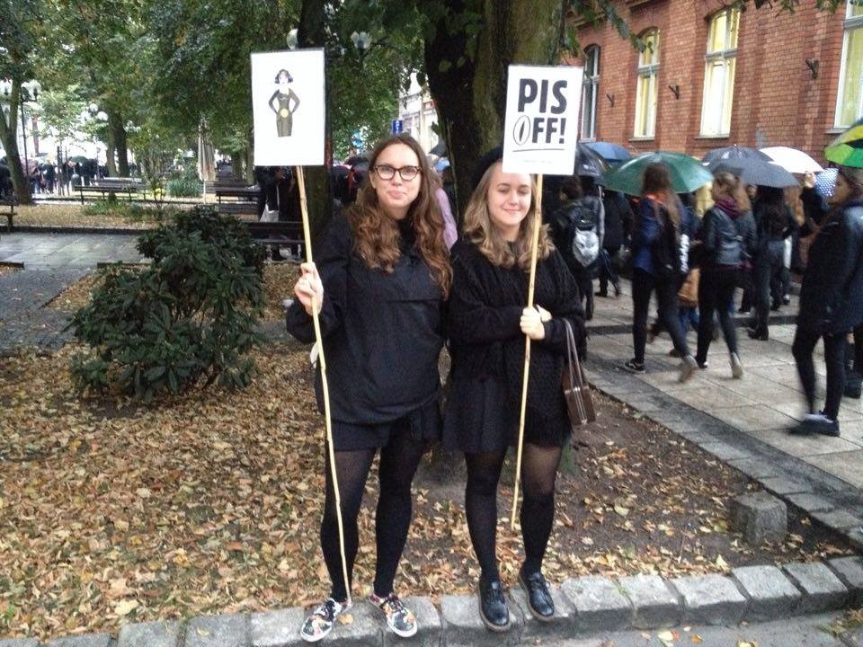 Ogromne tłumy na demonstracji w Zielonej Górze