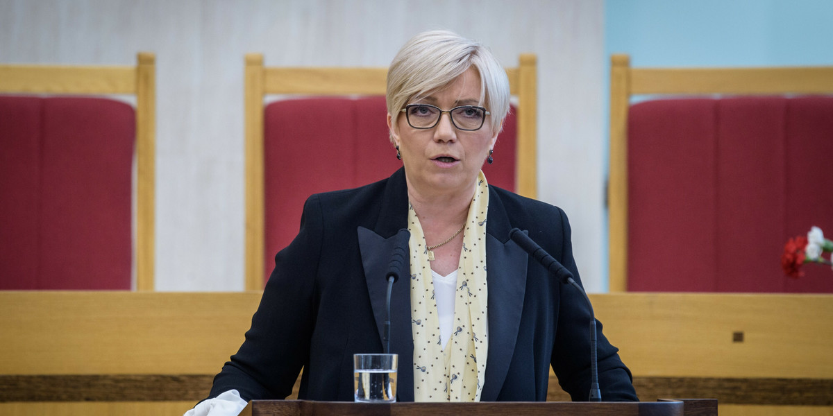 Julia Przyłębska została powołana przez prezydenta Andrzeja Dudę w grudniu 2016 r. na prezesa Trybunału Konstytucyjnego.