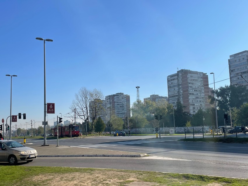 Raskrsnica na kojoj se dogodila teška saobraćajna nesreća 