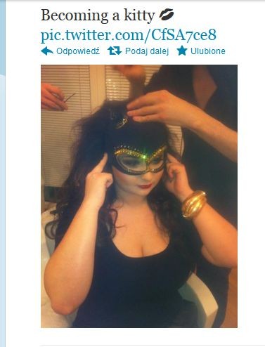 Marta i Wiktoria Grycan przebrane na Halloween